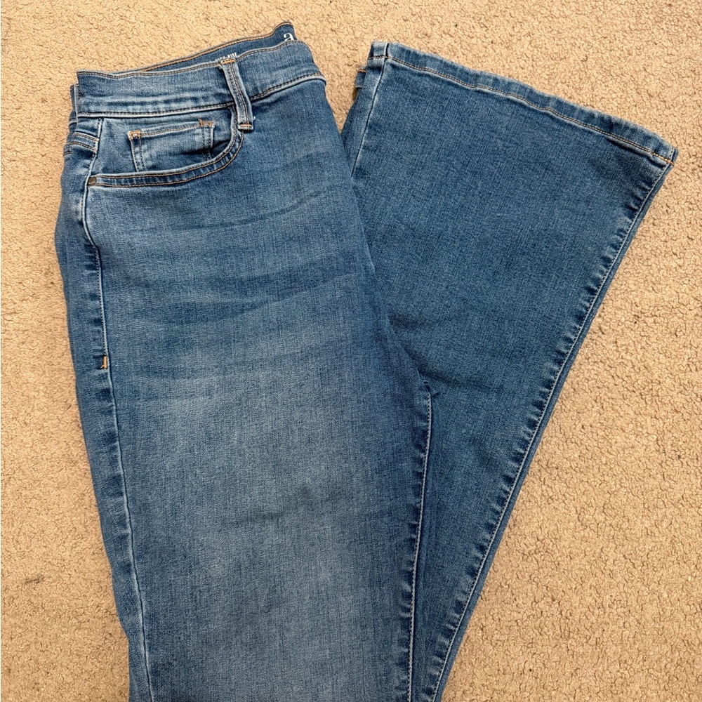 a.n.a Flare & Wide Leg Blue Jeans
